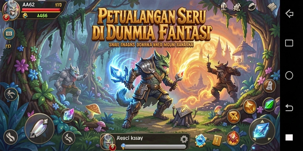 Tangkapan layar AA62 menampilkan aksi seru dalam petualangan mendebarkan.