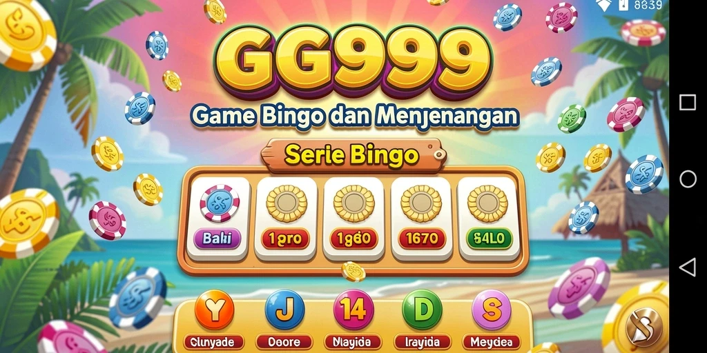 Screenshot gameplay GG999 dengan momen seru bermain Bingo.