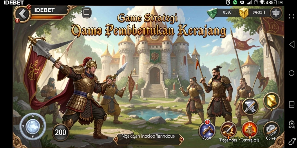 Tangkapan layar permainan SLG yang mendebarkan dalam IDEBET.