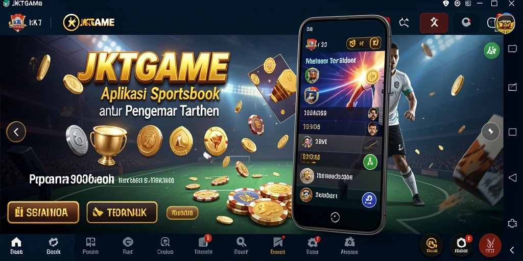Screenshot dari gameplay taruhan Sportsbook JKTGAME yang menarik.