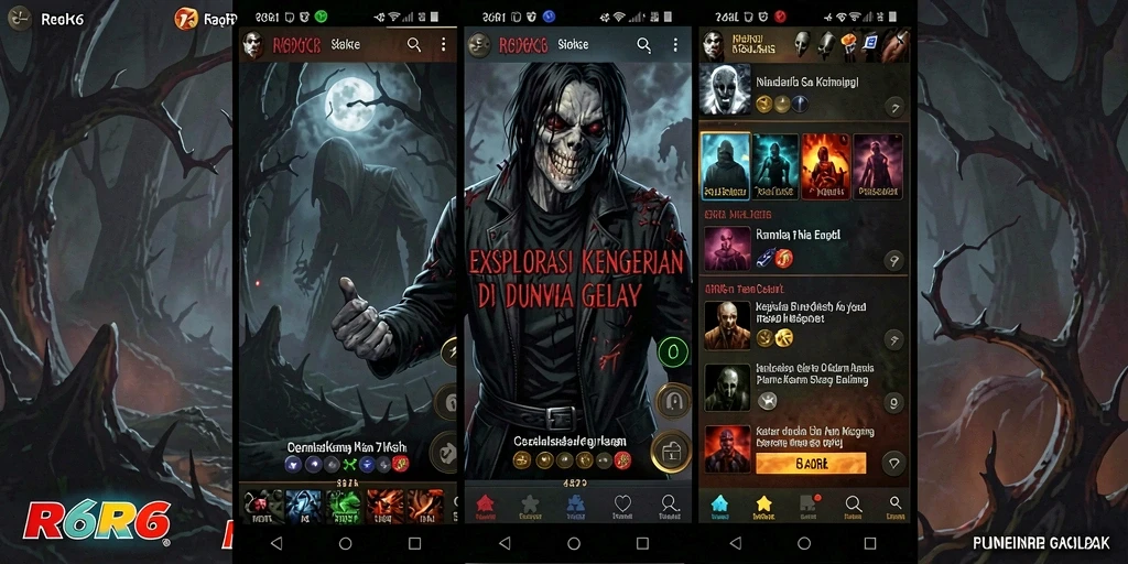 Gameplay menegangkan R6R6 dengan suasana horor