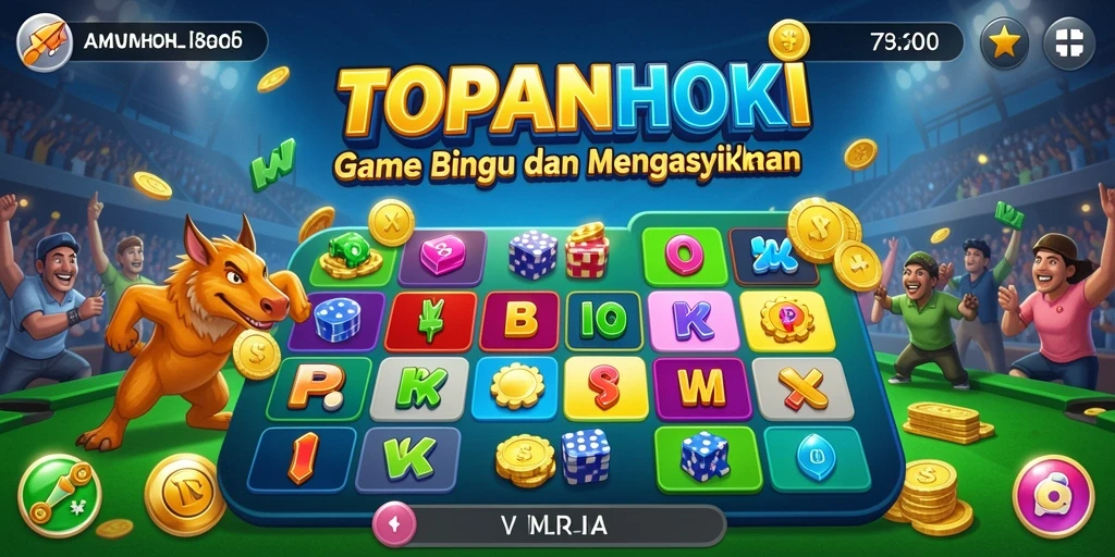 Gameplay seru TOPANHOKI dengan pengalaman Bingo online.