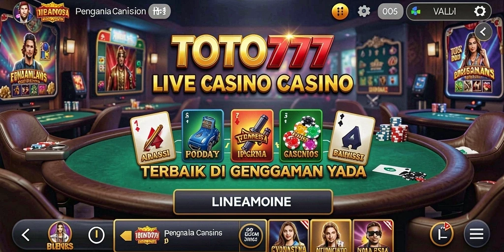 Tampilan gameplay langsung dari TOTO777